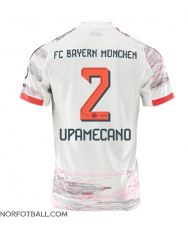 Billige Fotballdrakt Bayern Munich Dayot Upamecano #2 Replika Bortedrakt 2025-26 Kortermet Billige Fotballdrakt Bayern Munich Dayot Upamecano #2 Replika Bortedrakt 2025-26 Kortermet